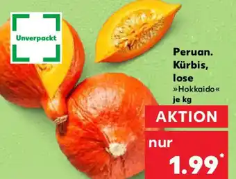 Kaufland Peruan. Kürbis, lose Angebot