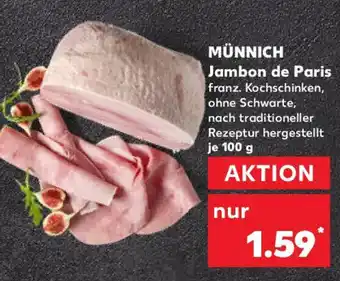 Kaufland MÜNNICH Jambon de Paris Angebot