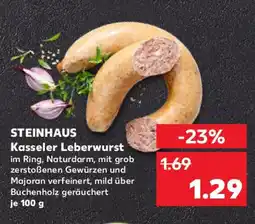Kaufland STEINHAUS Kasseler Leberwurst Angebot