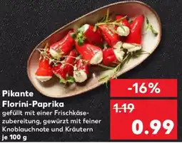 Kaufland Pikante Florini-Paprika Angebot