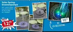Sonderpreis Baumarkt Solar-Springbrunnenpumpe Angebot
