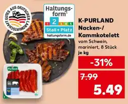 Kaufland K-PURLAND Nacken-/ Kammkotelett Angebot