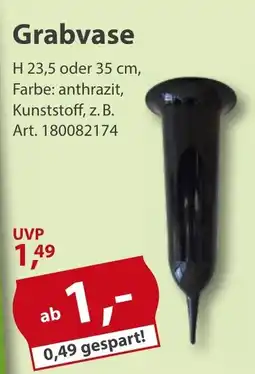 Sonderpreis Baumarkt Grabvase Angebot