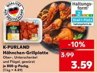 Kaufland K-PURLAND Hähnchen-Grillplatte Angebot