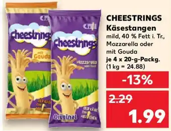 Kaufland CHEESTRINGS Käsestangen Angebot