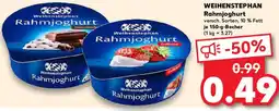 Kaufland WEIHENSTEPHAN Rahmjoghurt Angebot