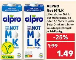 Kaufland ALPRO Not M⭑LK Angebot