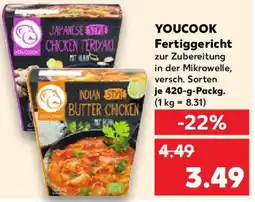 Kaufland YOUCOOK Fertiggericht Angebot