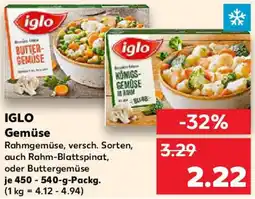 Kaufland IGLO Gemüse Angebot