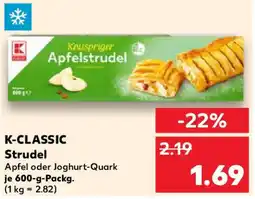 Kaufland K-CLASSIC Strudel Angebot