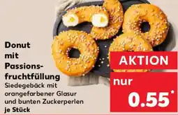 Kaufland Donut mit Passions- fruchtfüllung Angebot