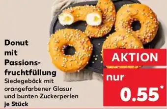 Kaufland Donut mit Passions- fruchtfüllung Angebot