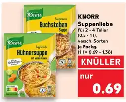 Kaufland KNORR Suppenliebe Angebot
