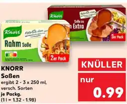 Kaufland KNORR Soßen Angebot