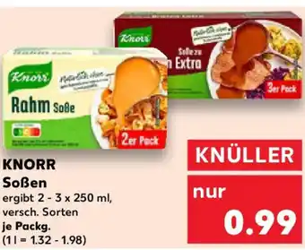 Kaufland KNORR Soßen Angebot