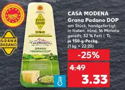 Kaufland CASA MODENA Grana Padano DOP Angebot