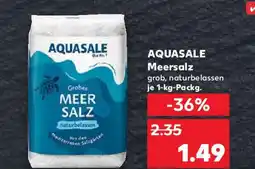 Kaufland AQUASALE Meersalz Angebot