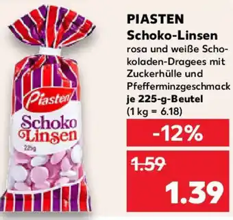 Kaufland PIASTEN Schoko-Linsen Angebot
