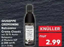 Kaufland GIUSEPPE CREMONINI Balsamico Creme Classic Angebot