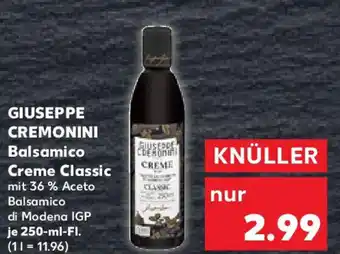 Kaufland GIUSEPPE CREMONINI Balsamico Creme Classic Angebot