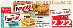 Kaufland HANUTA Haselnuss- Schnitten Angebot