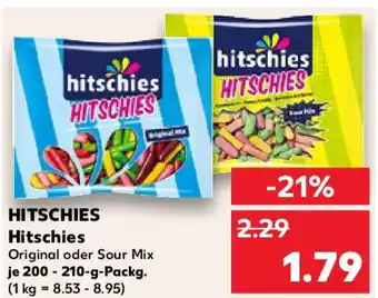 Kaufland HITSCHIES Original oder Sour Mix Angebot
