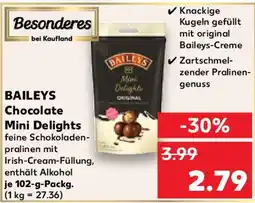 Kaufland BAILEYS Chocolate Mini Delights Angebot
