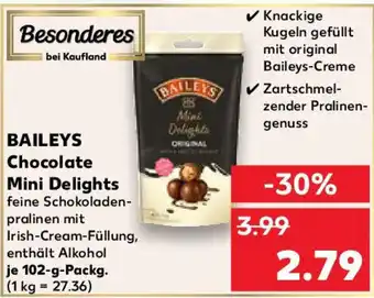 Kaufland BAILEYS Chocolate Mini Delights Angebot