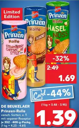 Kaufland DE BEUKELAER Prinzen-Rolle Angebot