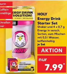 Kaufland HOLY Energy Drink Starter Set Angebot