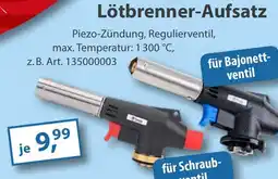 Sonderpreis Baumarkt Lötbrenner-Aufsatz Angebot