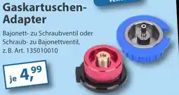 Sonderpreis Baumarkt Gaskartuschen- Adapter Angebot