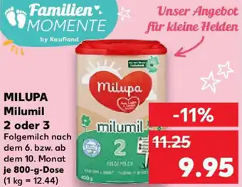 Kaufland MILUPA Milumil 2 oder 3 Angebot