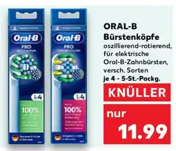 Kaufland ORAL-B Bürstenköpfe Angebot