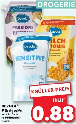 Kaufland BEVOLA Flüssigseife Angebot
