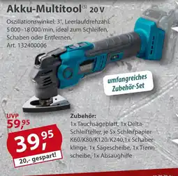 Sonderpreis Baumarkt GERMANIA Akku-Multitool 20 v Angebot