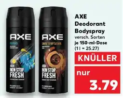 Kaufland AXE Deodorant Bodyspray Angebot