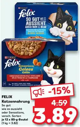 Kaufland FELIX Katzennahrung Angebot
