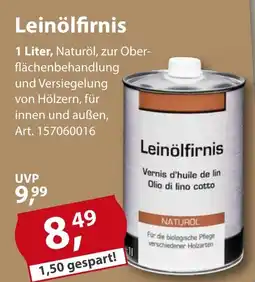 Sonderpreis Baumarkt Leinölfirnis Angebot