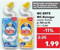Kaufland WC-ENTE WC-Reiniger Angebot