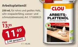 Sonderpreis Baumarkt CLOU Arbeitsplattenöl Angebot