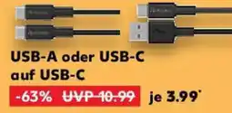 Kaufland USB-A oder USB-C auf USB-C Angebot