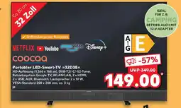 Kaufland Portabler LED-Smart-TV 32D3E Angebot