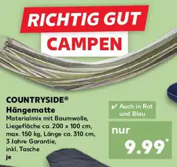Kaufland COUNTRYSIDE Hängematte Angebot