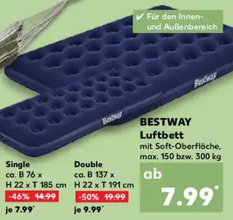 Kaufland BESTWAY Luftbett Single Angebot