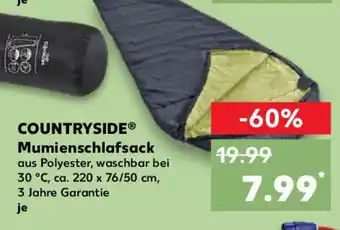 Kaufland COUNTRYSIDE Mumienschlafsack Angebot