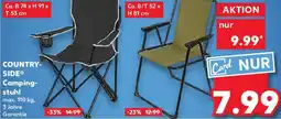 Kaufland COUNTRY- SIDE Camping- stuhl Angebot