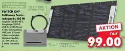 Kaufland SWITCH ON Faltbares Solar- ladegerät 100 W Angebot