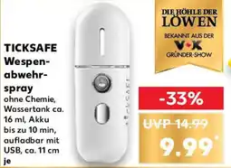 Kaufland TICKSAFE Wespen- abwehr- spray Angebot