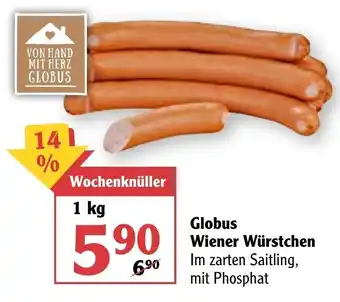 Globus Globus Wiener Würstchen 1kg Angebot